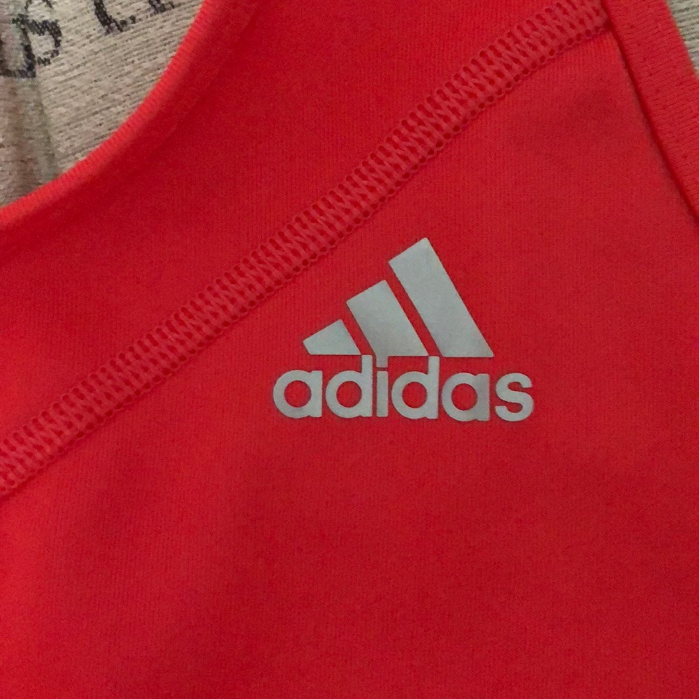 Adidas pink sports bra size small - Picture 2 of 5
